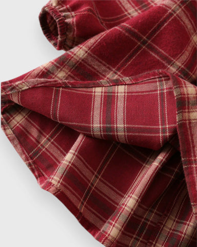 Infant Baby Girl Autumn Plaid Swing Dress