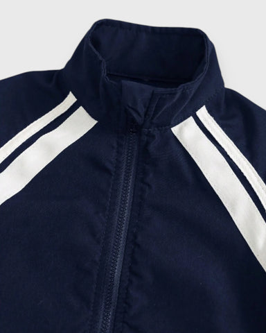 Title: 2 Pc Kids Contrast-Stripe Track Jacket & Pants Set