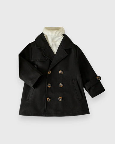 Baby Light Autumn Trench Jacket