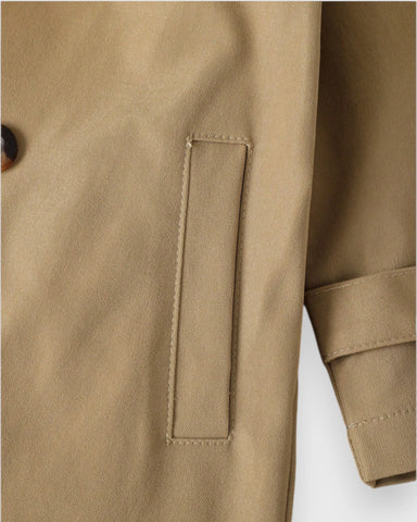 Baby Light Autumn Trench Jacket