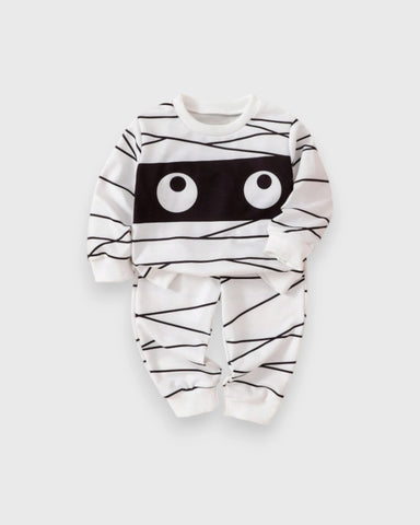 2 Pc Baby Mummy Costume Sweatsuit