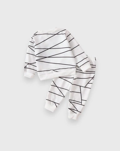 2 Pc Baby Mummy Costume Sweatsuit