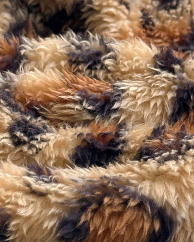 Baby Leopard-Print Fuzzy Hooded Jacket