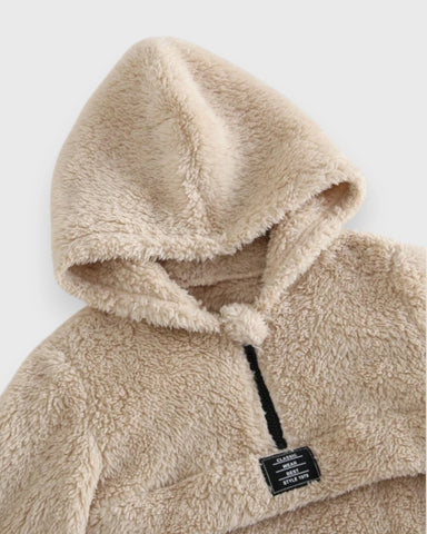 Baby Fleece Sherpa Quarter Zip Set