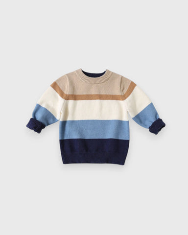 Baby Boy Stripe Block Sweater