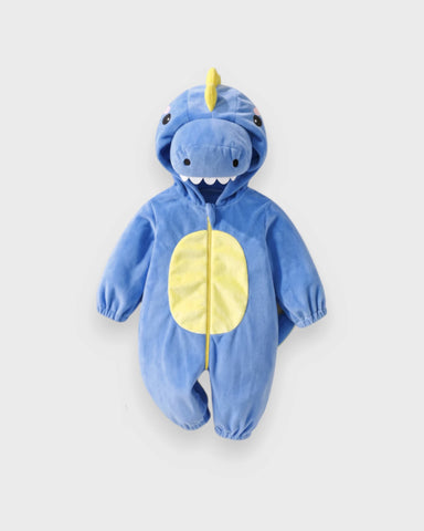 Baby Dinosaur Hooded Romper Costume