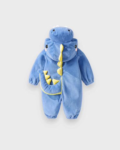 Baby Dinosaur Hooded Romper Costume