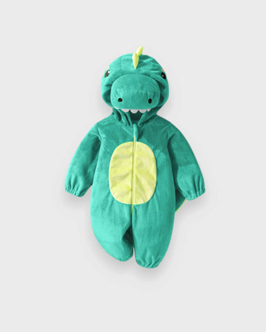 Baby Dinosaur Hooded Romper Costume
