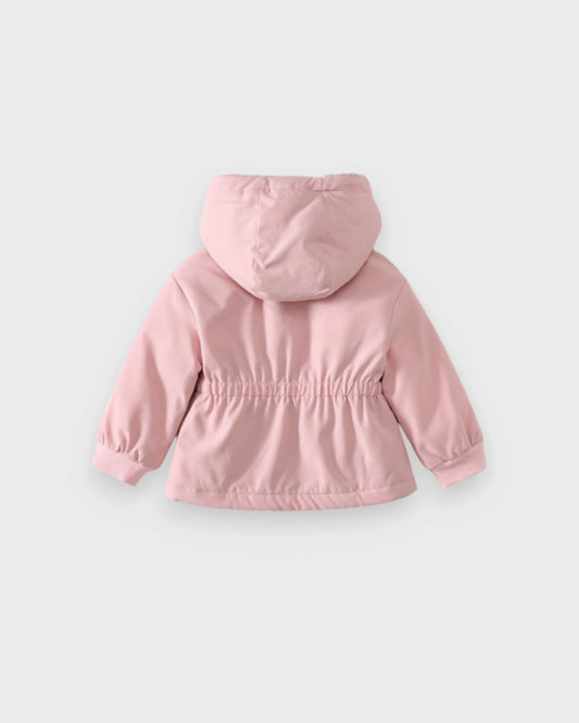 2-Pack Baby Girl Floral Sherpa-Lined Hooded Coats