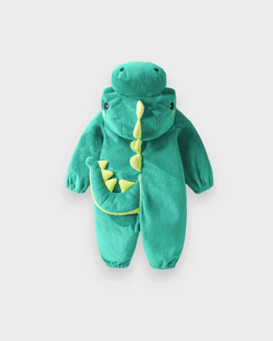 Baby Dinosaur Hooded Romper Costume
