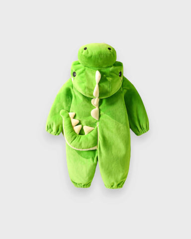 Baby Dinosaur Hooded Romper Costume