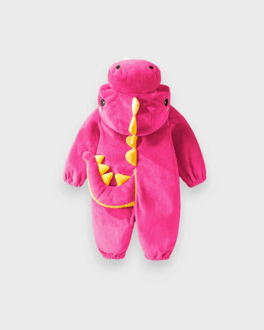 Baby Dinosaur Hooded Romper Costume