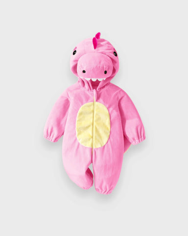 Baby Dinosaur Hooded Romper Costume