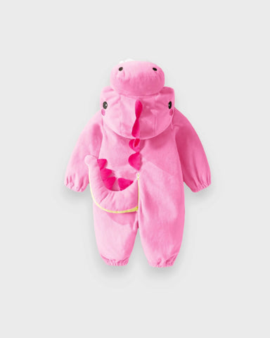 Baby Dinosaur Hooded Romper Costume