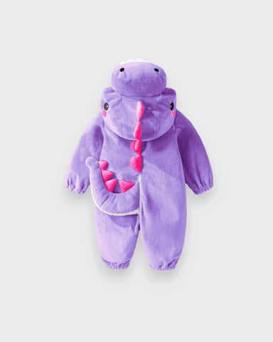 Baby Dinosaur Hooded Romper Costume