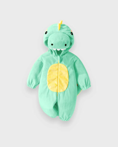 Baby Dinosaur Hooded Romper Costume