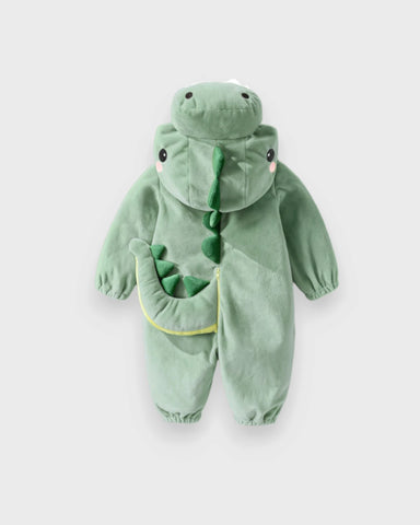 Baby Dinosaur Hooded Romper Costume