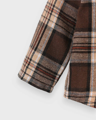 2 Pc Baby Boy Plaid Shirt & Corduroy Pants Set