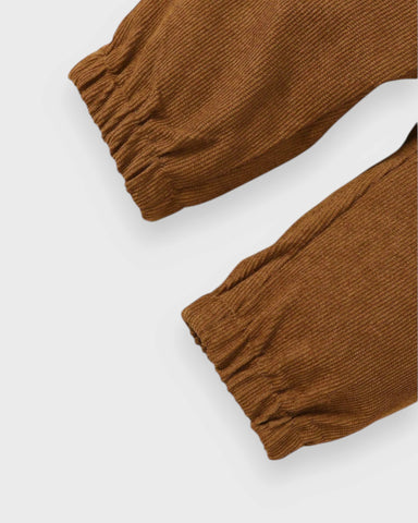 2 Pc Baby Boy Corduroy Shirt & Pants Set