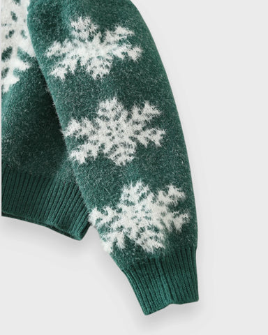 Baby Christmas Snowflake Knit Sweater
