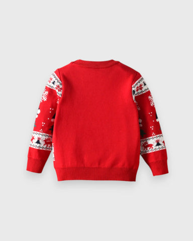 Boys Festive Fair Isle Sweater