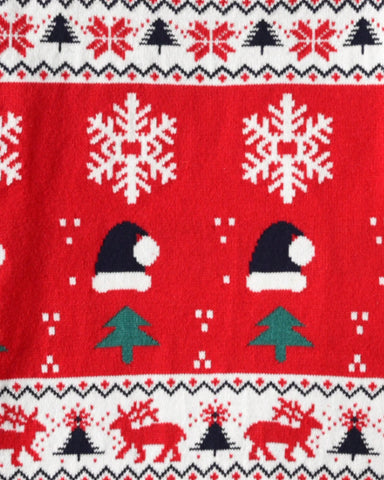 Boys Festive Fair Isle Sweater