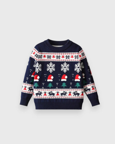Boys Festive Fair Isle Sweater
