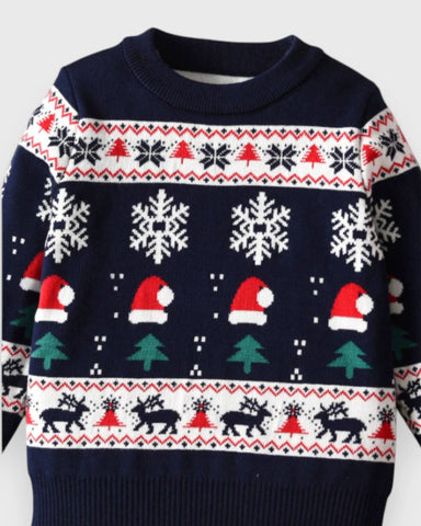 Boys Festive Fair Isle Sweater