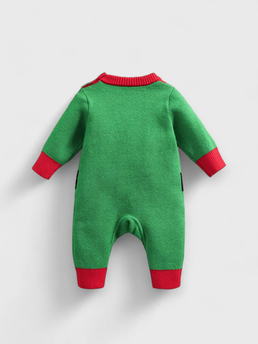 Baby Knit Elf Romper Jumpsuit