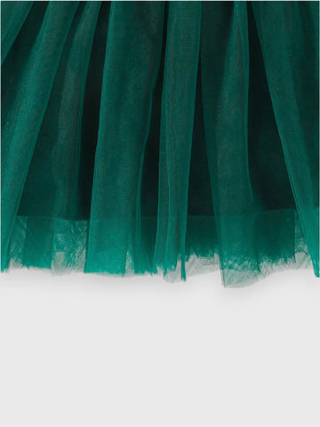 Baby Girl Velvet Hearts Tulle Dress