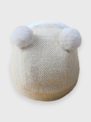 Baby Bear Winter Ears Flaps Hat