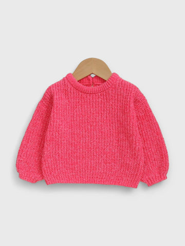 Baby Girls Chenille Sweater