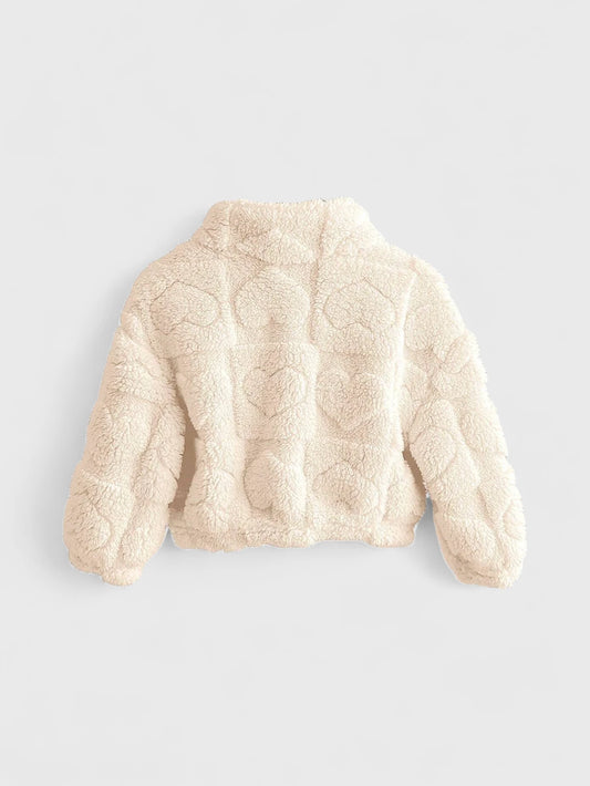 CL-Baby Girl Hearts Fleece Jacket