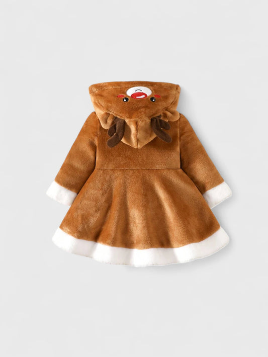 Baby Girl Reindeer Rudolph costume