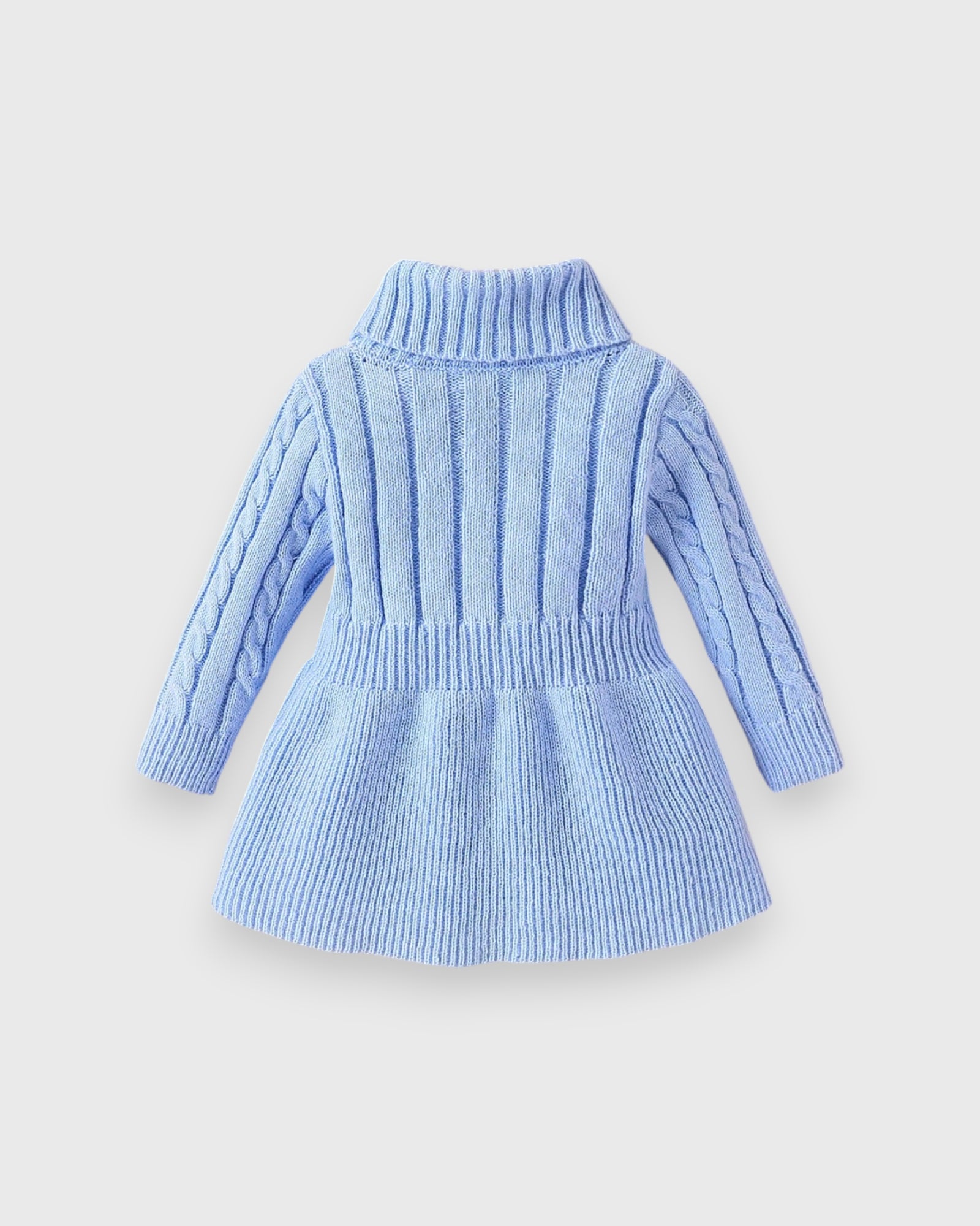 Baby Girl Turtle Neck Sweater Dress 3- 6 months / Yellow