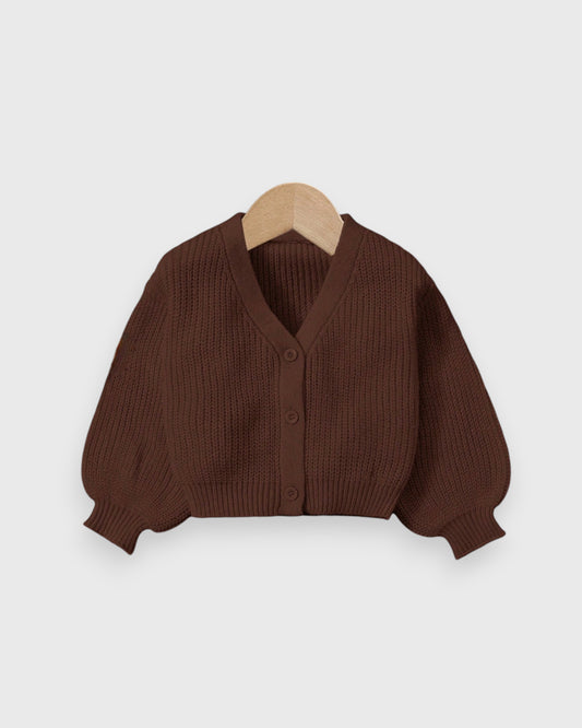 Baby Girl Knit Button up Cardigan Sweater
