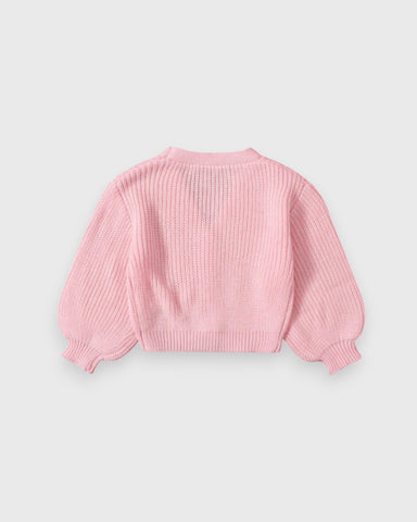Baby Girl Knit Button up Cardigan Sweater
