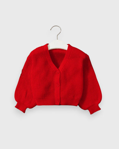 Baby Girl Knit Button up Cardigan Sweater