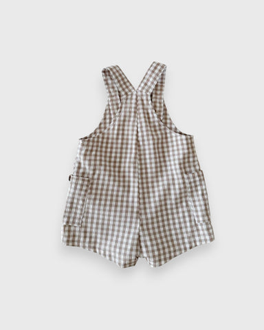 Baby Gingham Plaid Overall
