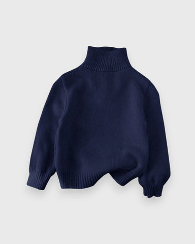 Baby Cable Quarter Zip Sweater