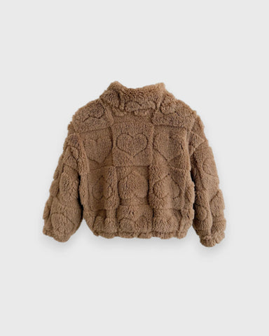Baby Girl Hearts Fleece Jacket