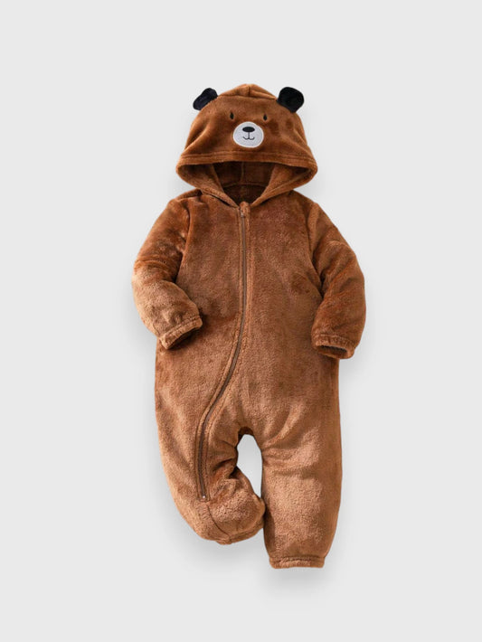 Baby Bear Plush Jumpsuit