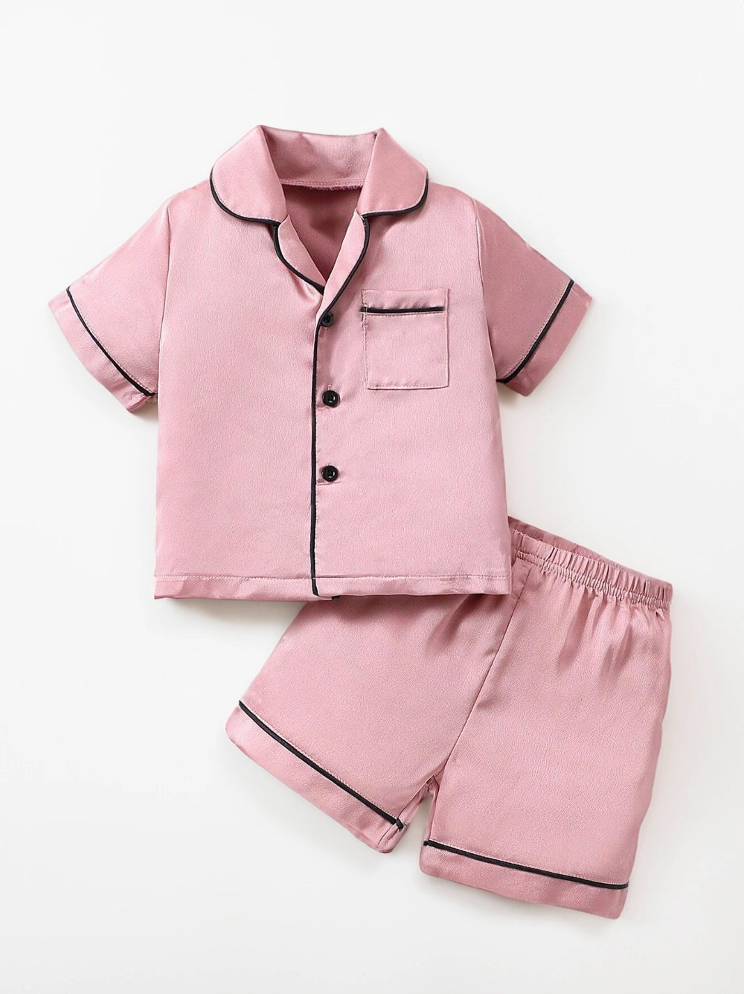 Baby Girl Satin Pyjama Set