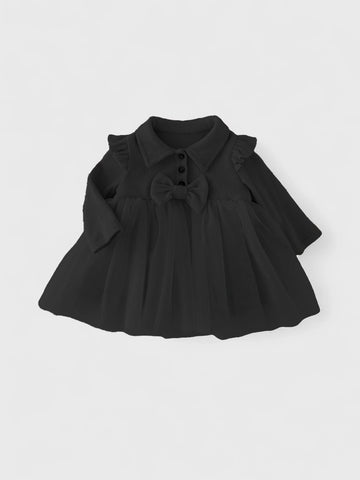 Baby Girl Long Sleeve Tulle Dress