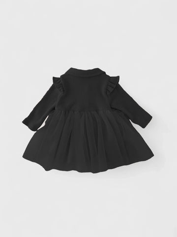 Baby Girl Long Sleeve Tulle Dress