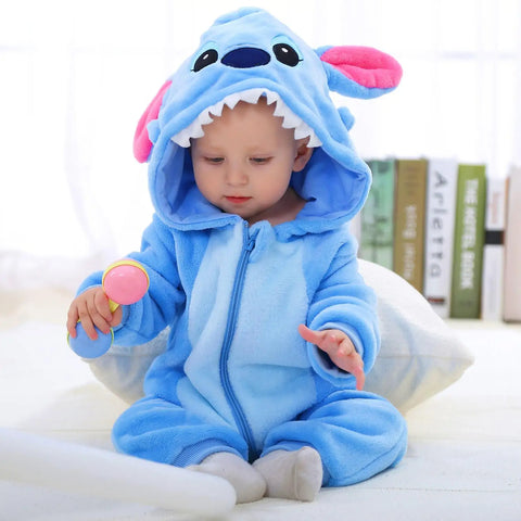 Baby Stitch Fleece Jumpsuit