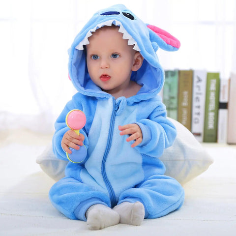 Baby Stitch Fleece Jumpsuit