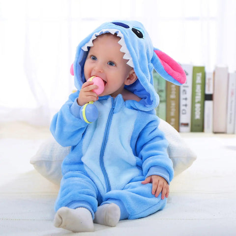 Baby Stitch Fleece Jumpsuit