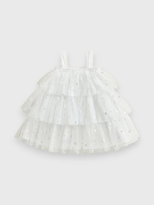 Girl Valentine Tulle 3D Heart Dress