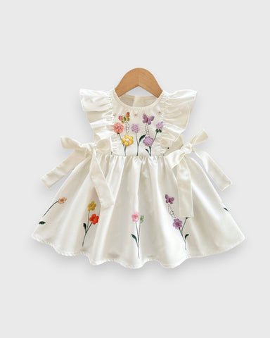 Baby Girl 3D Spring Flower Dress